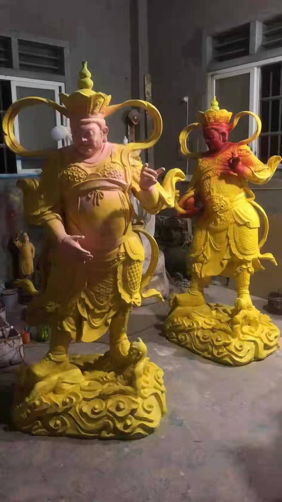 富彩网四大天王贴金缘起