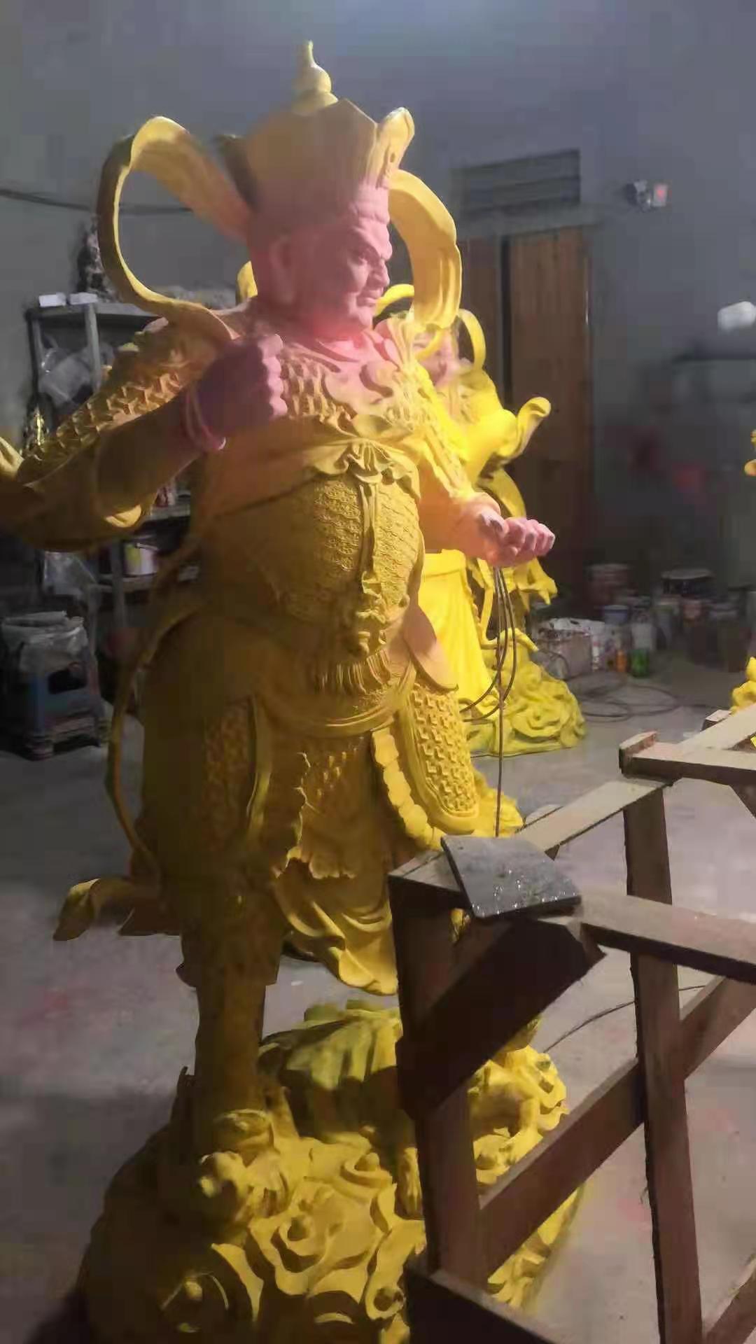 富彩网四大天王贴金缘起