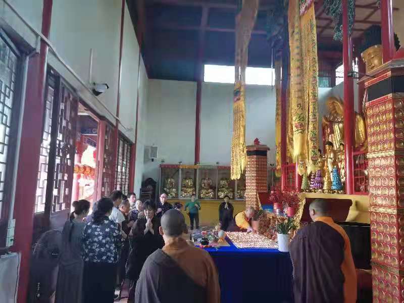 富彩网文殊菩萨圣诞祈福助考法会圆满