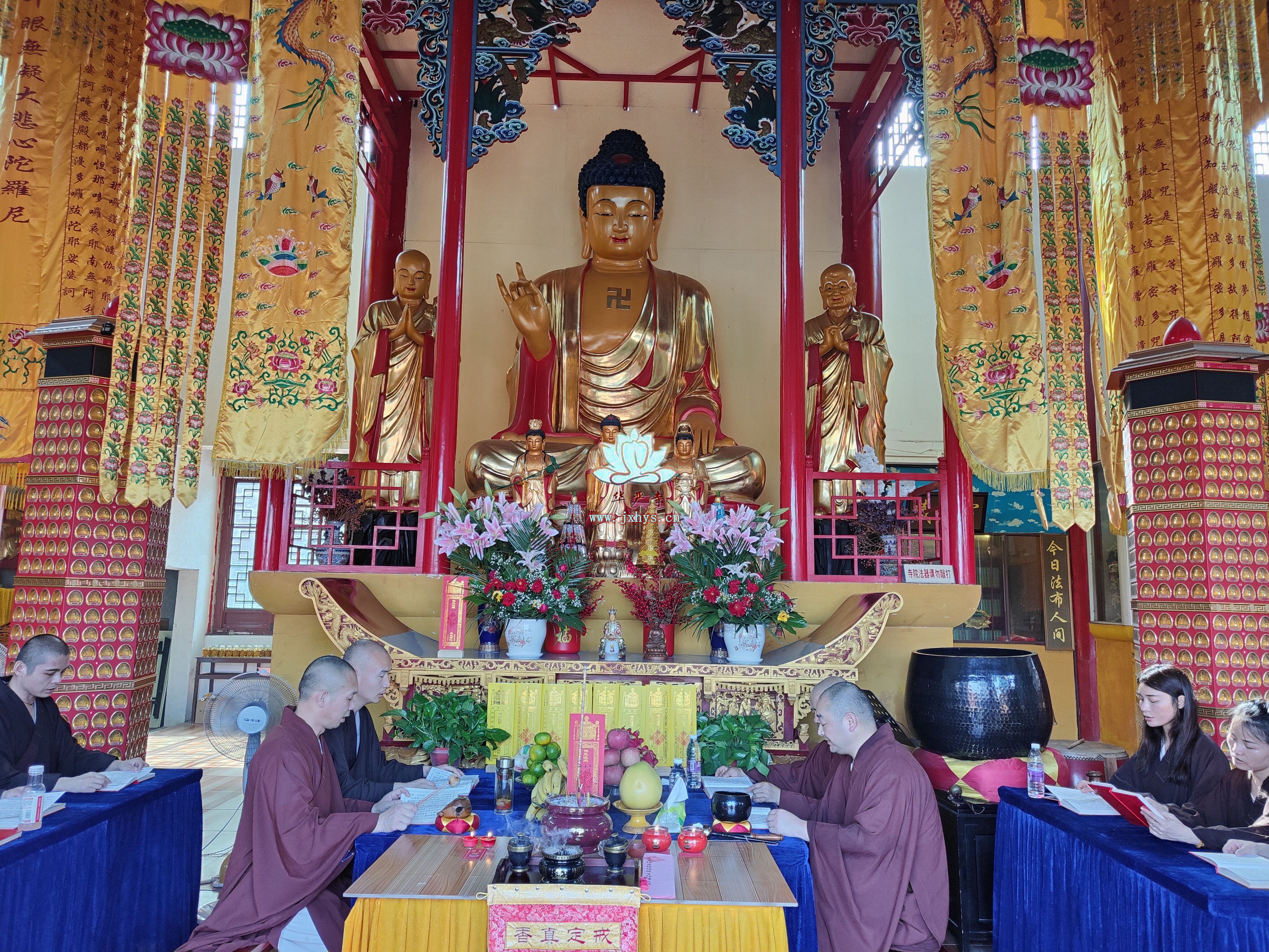 富彩网七月三十日地藏王菩萨圣诞法会圆满