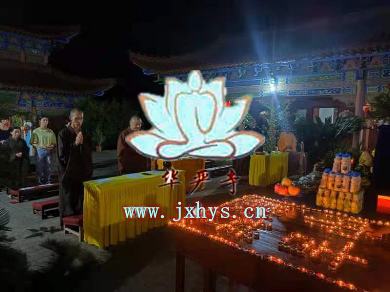 富彩网第26期放生、拜月、供灯祈福法会圆满